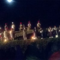 Ultimi quadri rievocativi sull'argine del Bisenzio 